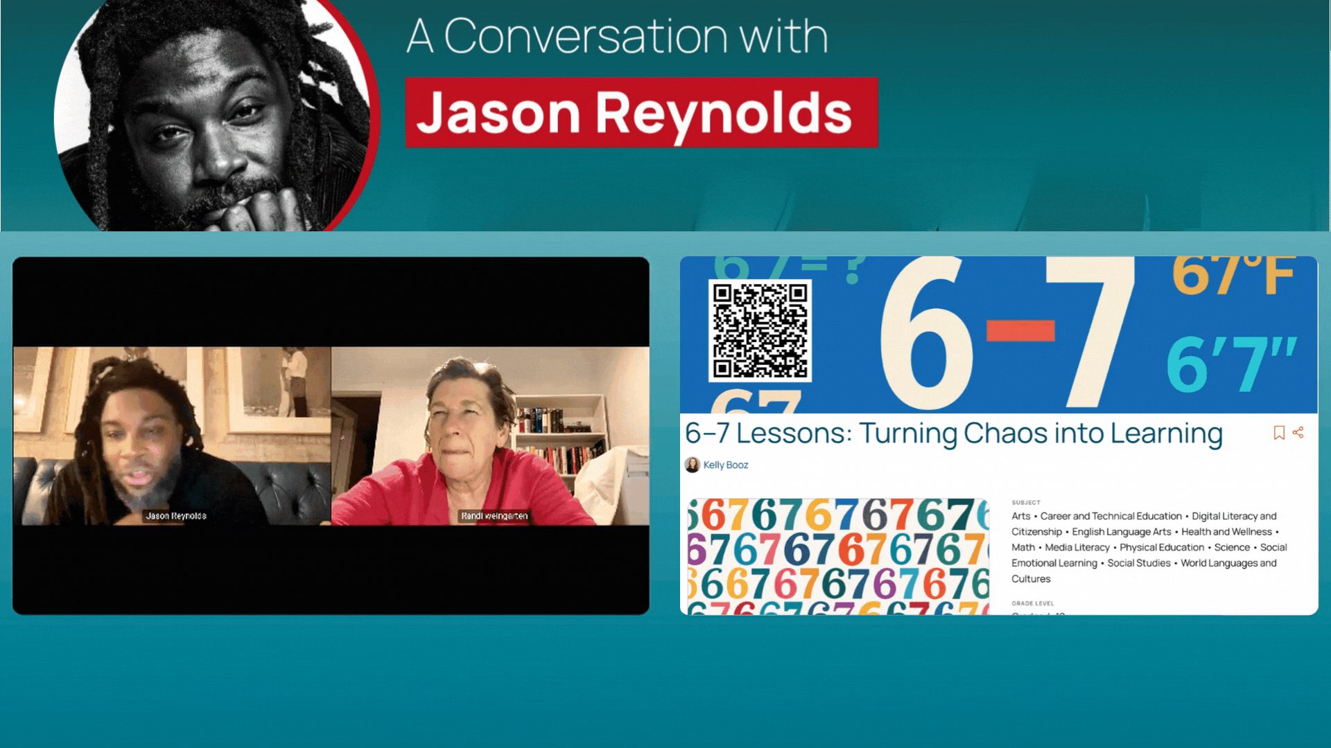 Jason Reynolds on the 6-7 Meme